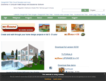 Tablet Screenshot of myhouse.designsoftware.com